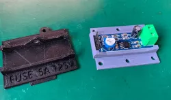 Vectrex LM386 Debuzz Mod Holder