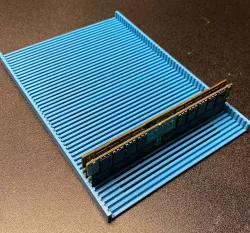 very simple 48 slot DDR RAM DIMM storage