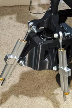Virpil VPC MongoosT-50CM2 Base Hydraulic Damper Frame