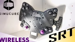 Wheel button plate for Sim Racing Simucube wireless