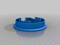Wolf cookie cutter