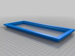 Wooden inset floor vents