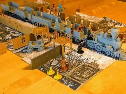 Zombicide Undead or Alive - Train and Wagon