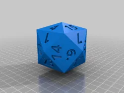 24 sided die (D24 dice)