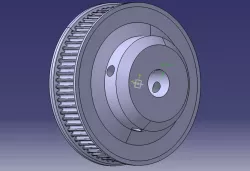 72T HTD3 Pulley