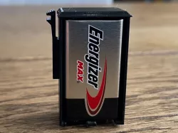 9V battery holder for Ibanez acoustic guitar