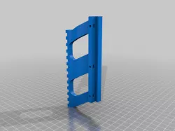 Airsoft L85 dovetail to RIS riser