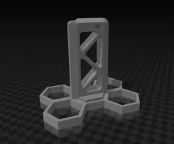 Airsoft M4 mount B3D
