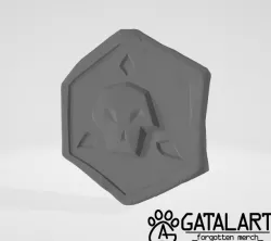Ancient coin - Sea of Thieves Inspired