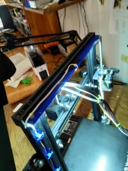 Aquila LED lighting without a buck converter (applies to many other printers)