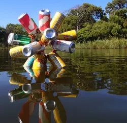 Beer Can Sculptures