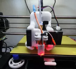 BIQU H2 mount with Blouch for Anycubic i3 Mega X-Carriage [MK4]