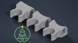 Bullet Pixel Tree Clip