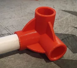 Customizable elbow for joining PVC pipe