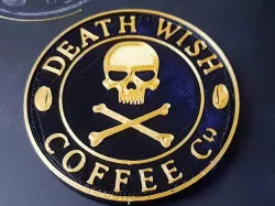 Death Wish-Coffee Mug Topper