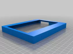 Display Case for Raspberry Pi Display Universal 7 Inch Display, HDMI Input, capacitive touch - Rev. 2.1