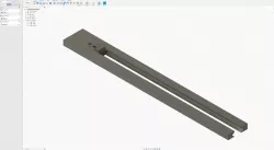 Distances between axle holes measuring tool