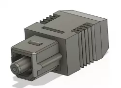 DIY Toslink fiber plug for PMMA filament