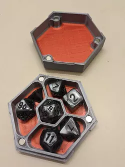 DnD hex dice box