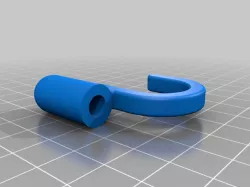Door hinge cloth hook