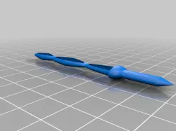 double helix sword template