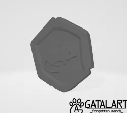 Doubloon coin Bilge Rat - Sea of Thieves Inspired