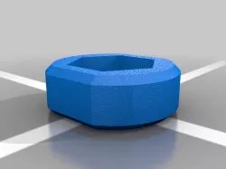 Drill Press Table Nut Adapter - Porter Cable Floor Drill Press