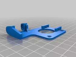 Ender 3V2 extruder motor mount for cable chain (microswiss DD)