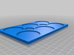 Extra D&D Miniature Tray Sizes