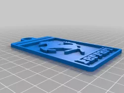 Ferrari keychain logo (2022 remake)