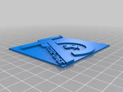 Ferrari keychain logo (2022 remake)