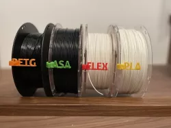 Filament Label Clips