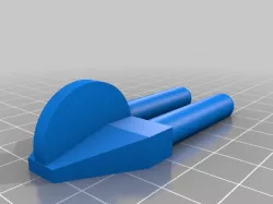 Finger Pin for Hinged Gear