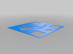 First Layer Test Bed Levelling