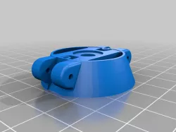 Folding spinner for Eclipson model A modified