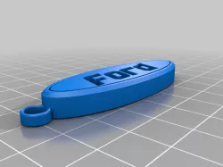 FORD KEYCHAIN ¨modern¨