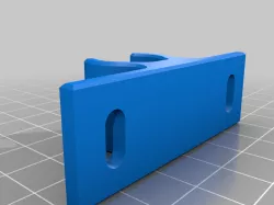 Furniture front snap on clips