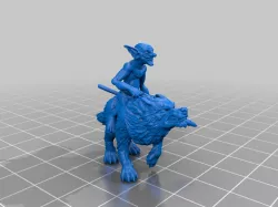 Goblin Wolf Rider A 