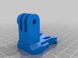 GoPro quick release clip reversed