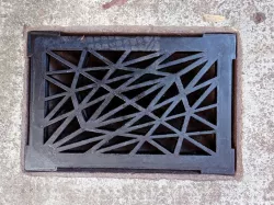 Grille écoulement