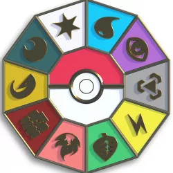 Gym Leader Challenge (GLC) Pokémon Logo