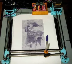 H-bot Plotter 5mm nema17