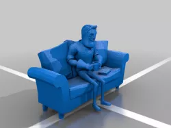 Hello Neighbor Alpha 1 Promotional Art (3D RECREATION)