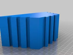 Hex figure wall display