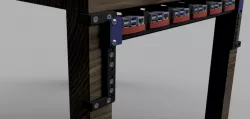 Ikea Lack 3U Rack-rail