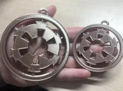 Imperial Logo Star Wars Spinner Christmas Ornament