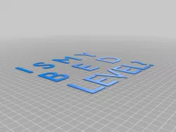Is my bed level- Test print