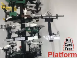 Kit Card Tree platform for the P51D Mustang by Nakozen