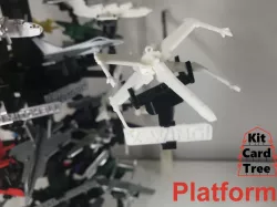 Kit Card Tree platform for the X-Wing by Nakozen