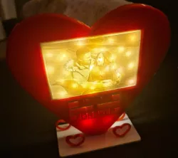 LED Valentines / occasion picture frame heart